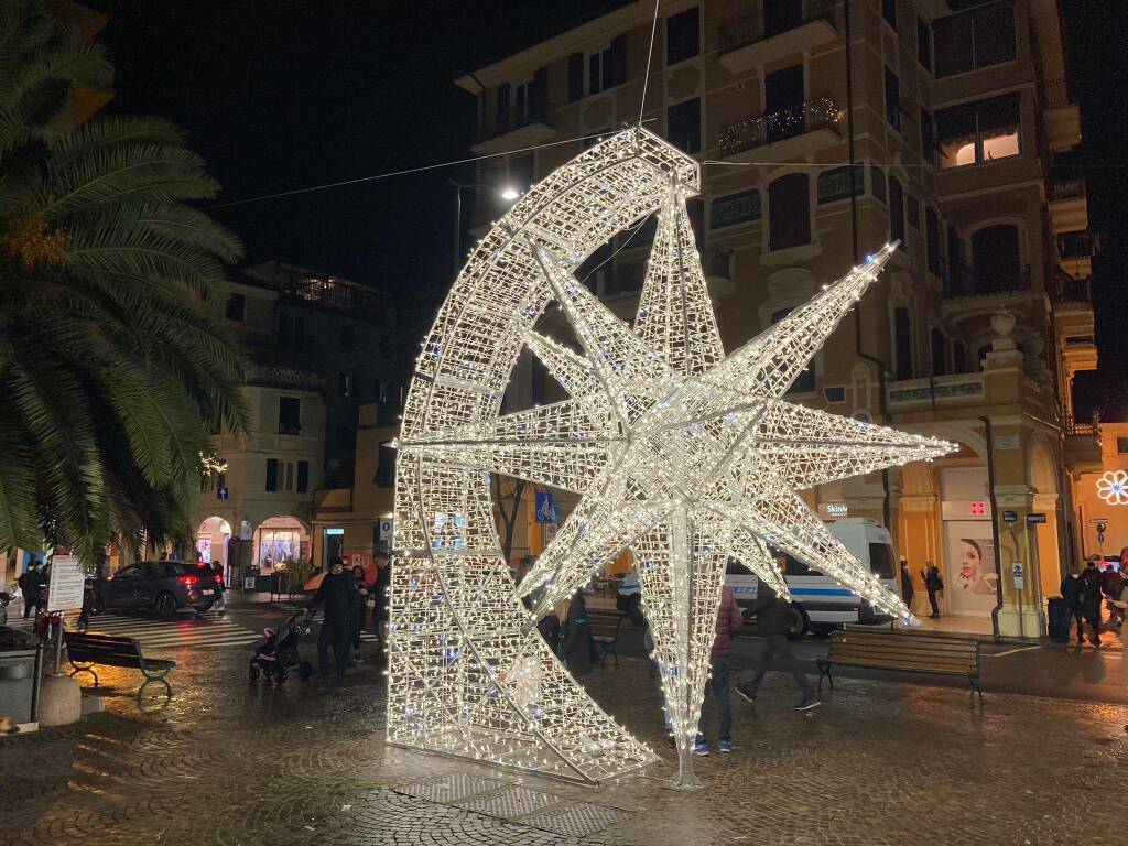 luminarie, chiavari