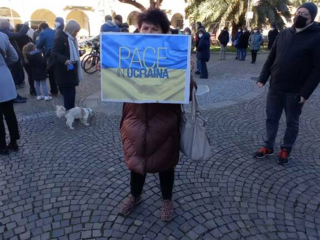 guerra in Ucraina, manifestazione a Chiavari