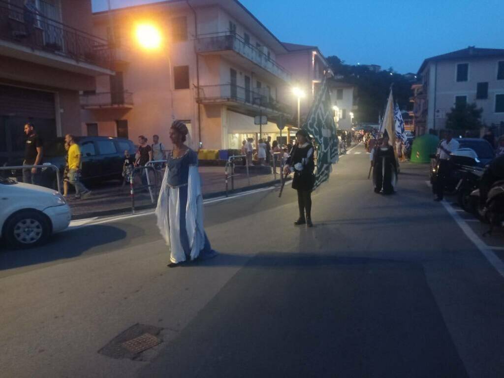 Addio do Fantin, Opizzo Fieschi, Basilica dei Fieschi, Borgo Fieschi, Cogorno, rievocazione storica 