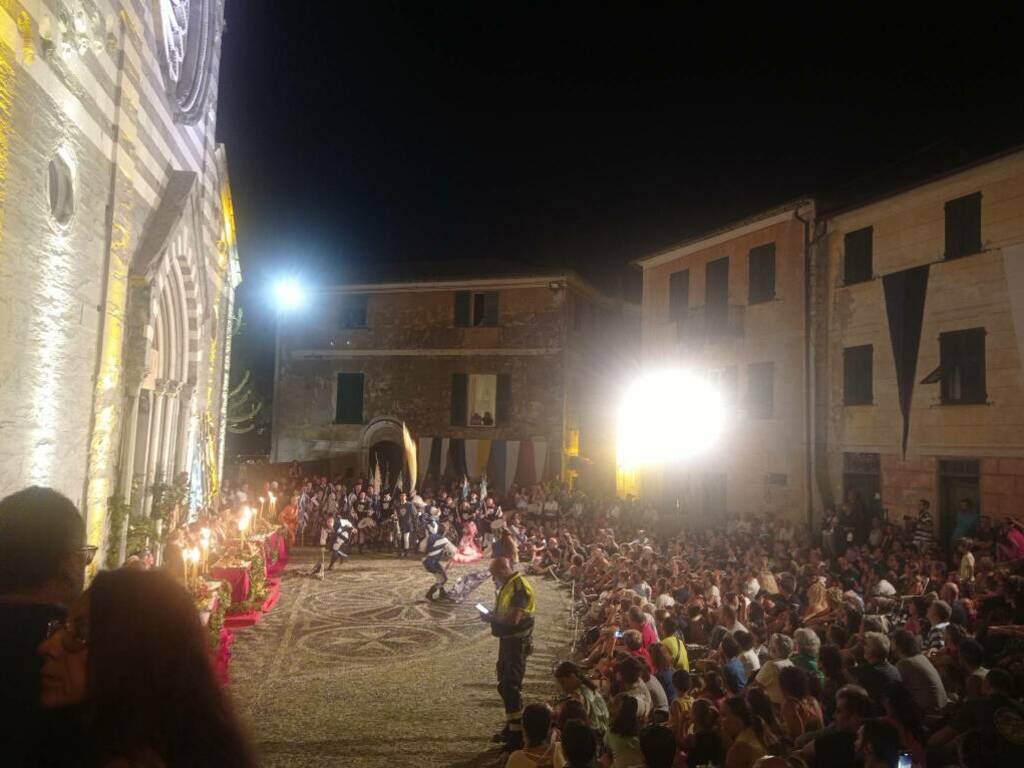 Addio do Fantin, Opizzo Fieschi, Basilica dei Fieschi, Borgo Fieschi, Cogorno, rievocazione storica 