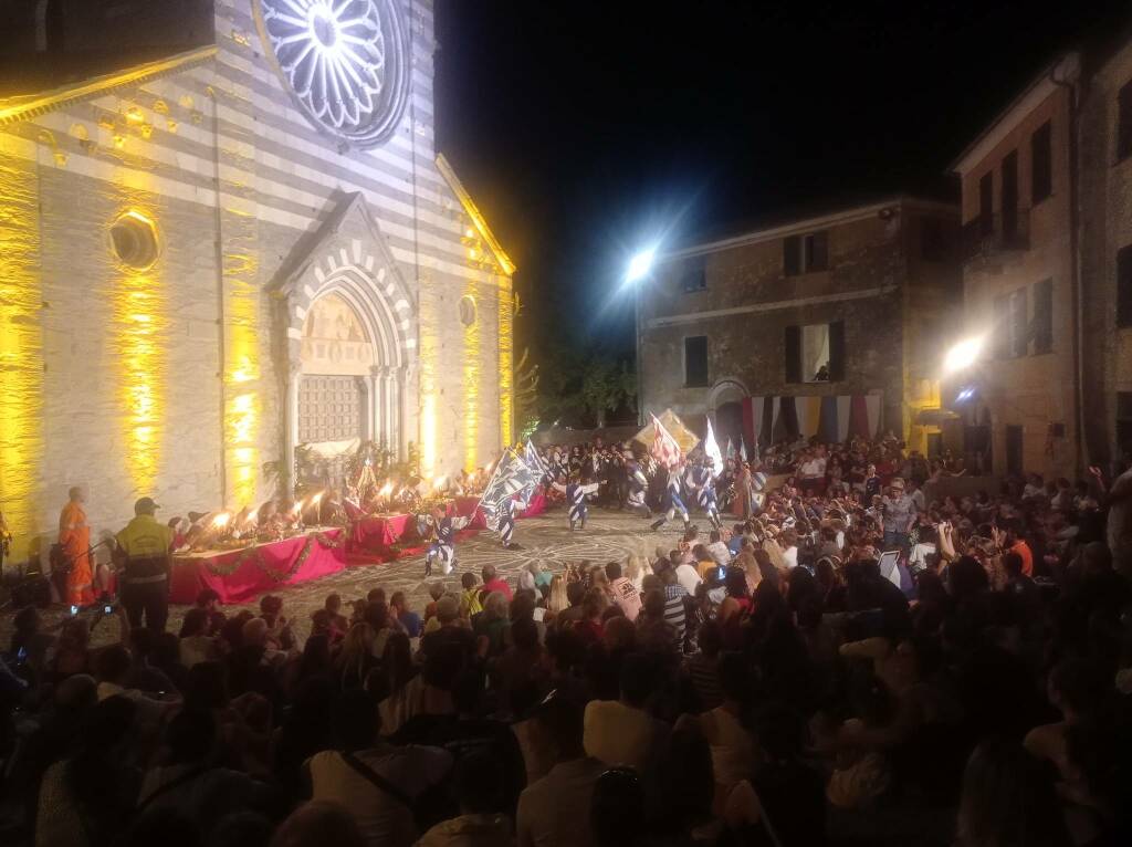 Addio do Fantin, Opizzo Fieschi, Basilica dei Fieschi, Borgo Fieschi, Cogorno, rievocazione storica 