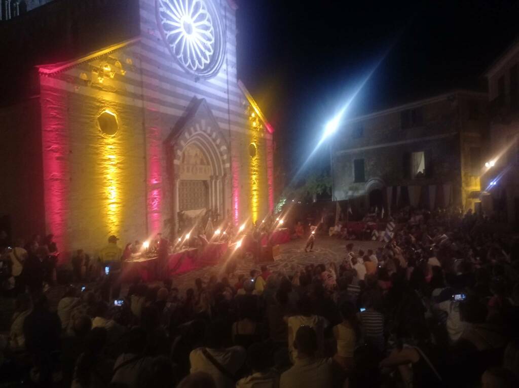 Addio do Fantin, Opizzo Fieschi, Basilica dei Fieschi, Borgo Fieschi, Cogorno, rievocazione storica 