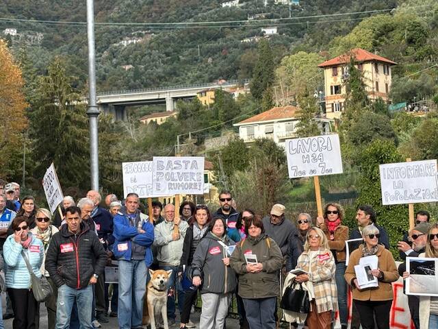 Rapallo No Al Tunnel Fontanabuona Un Ulivo Per Ribadire La Contrarietà Levantenews 7217