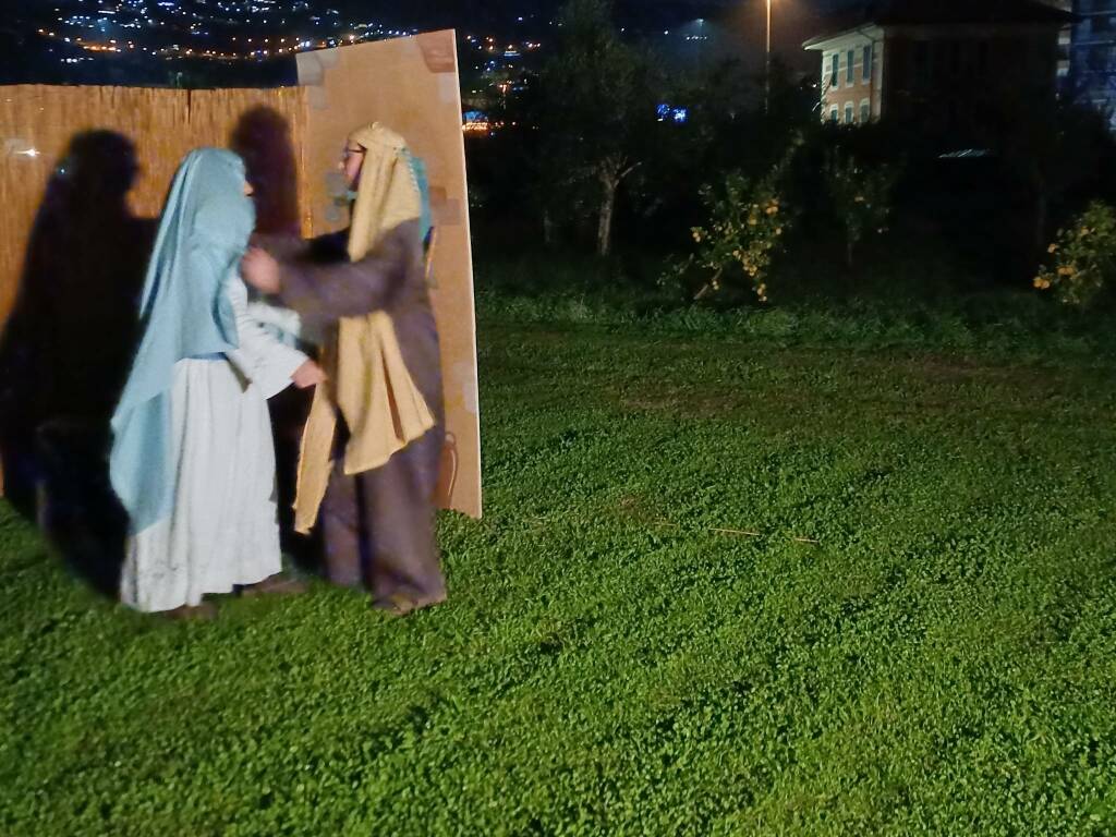 presepe vivente, Natività, Natale 2023, "Operazione Mato Grosso", associazione "L'avventura della carità, lungo Entella