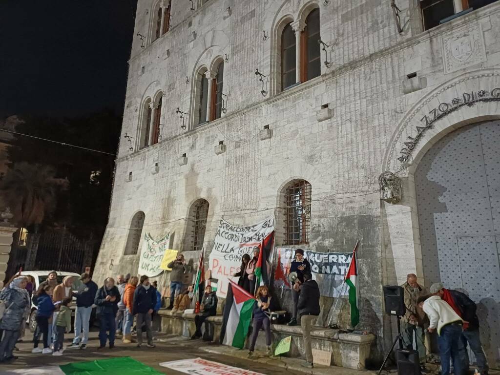 Free Palestine, manifestazione, Comitato Golfo del Tigullio Palestina, genocidio 