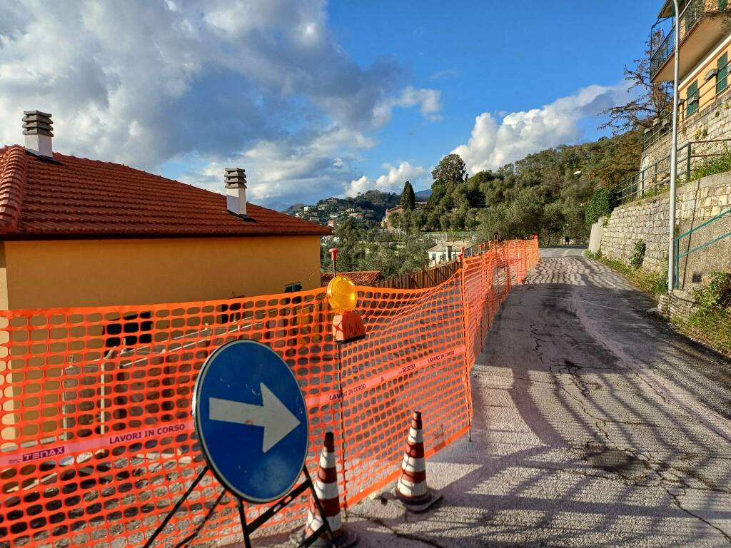 Leivi, via Miramare, lavori, 170 mila euro, messa in sicurezza carreggiata, ditta Assalino 