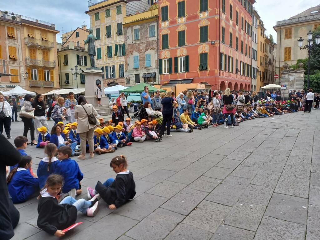 "Le Giornate di Chiavari", cerimonia apertura, Masdimiliano Finazzer Flory,  Alberto Anhaus, Dante 